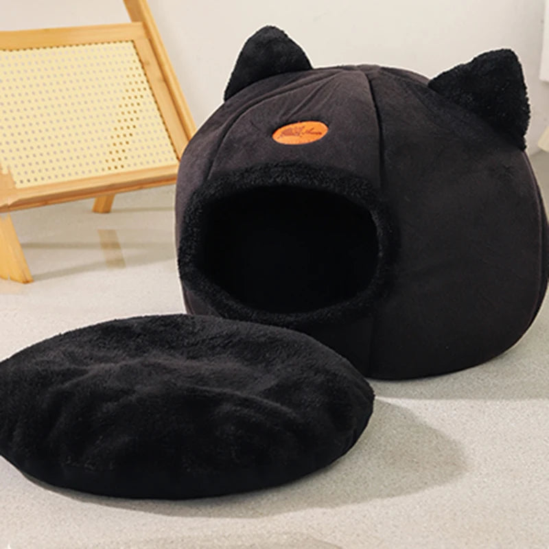 Deep-Sleep Cozy Cat Cave