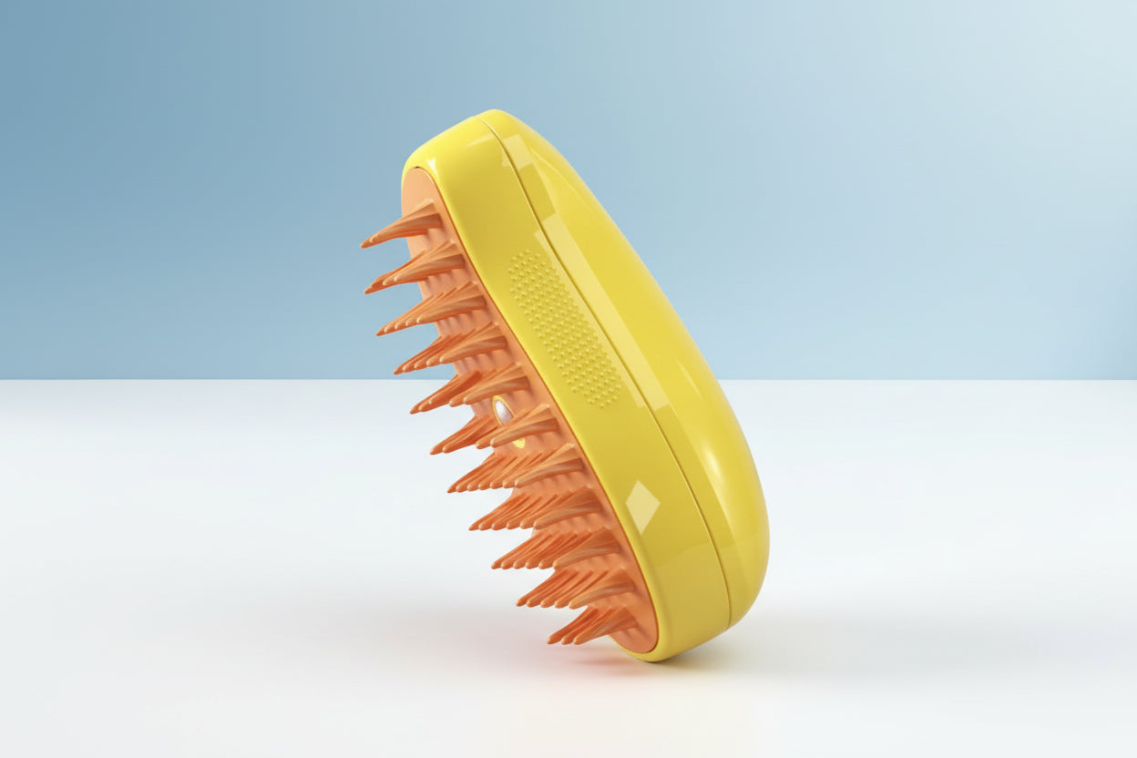3-in-1 Pet Steamy Brush