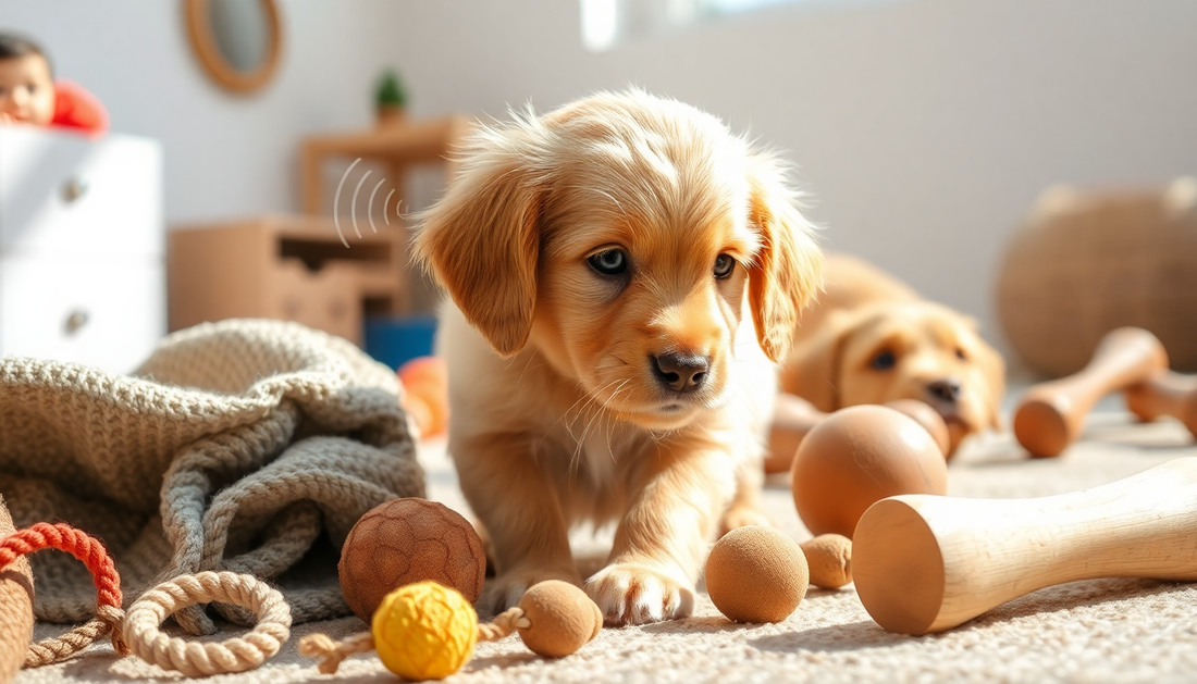 The Quack Factor: Why Texture and Sound Matter in Puppy Development