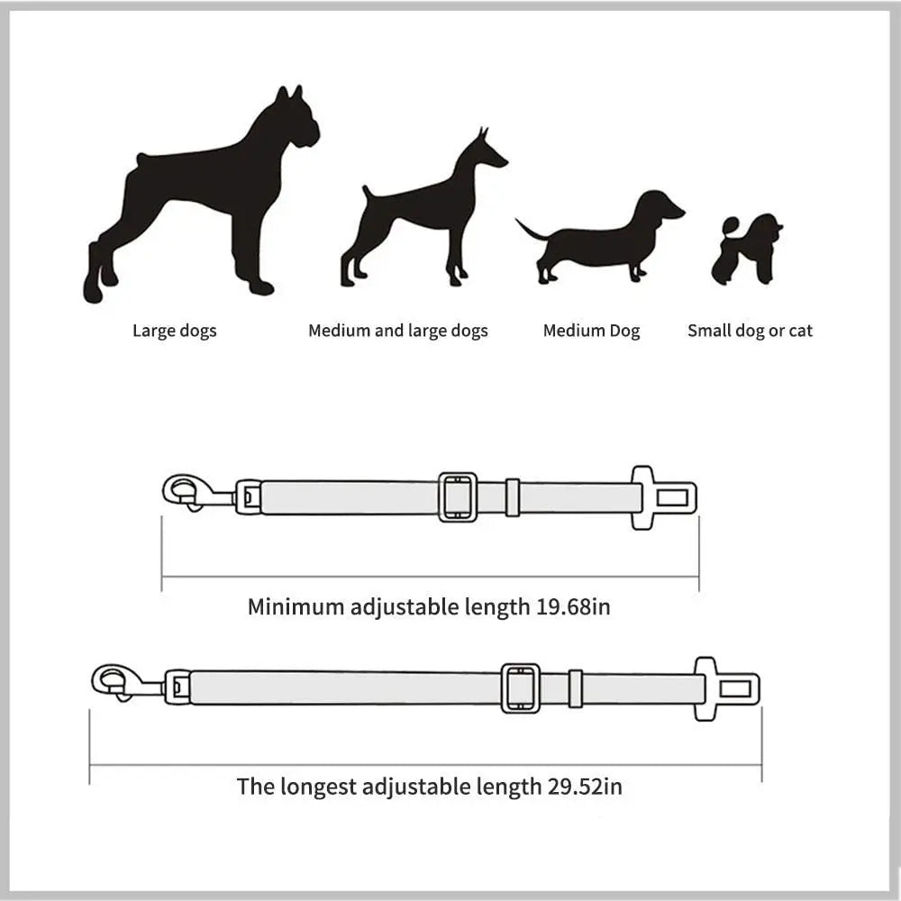 Universal Pet Safety Seat Belt