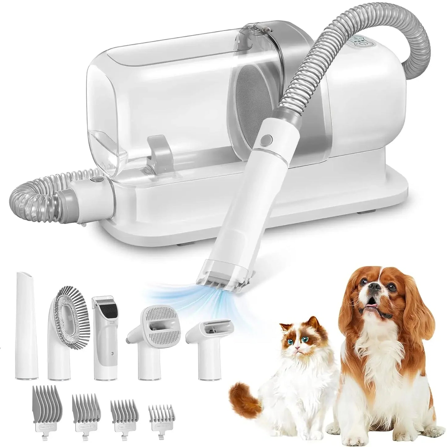 Pro-Groom 5-in-1 Pet Vacuum & Salon Grooming Kit