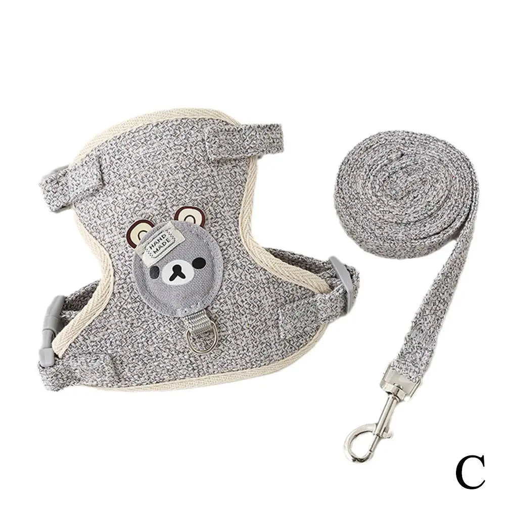 Soft-Step Comfort Vest | Breathable "No-Choke" Harness & Leash Set