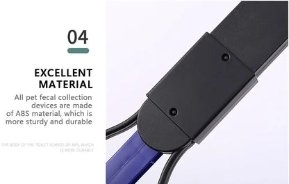 Back-Saving Pooper Scooper | Long Handle & Easy-Grip Jaw