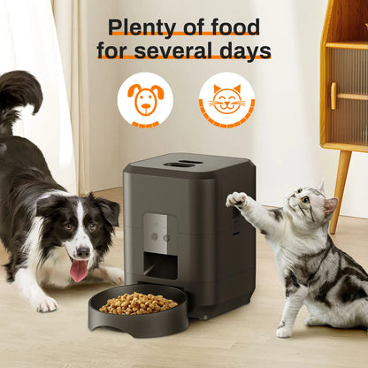 Smart-Schedule Automatic Feeder | 2L Precision Dispenser