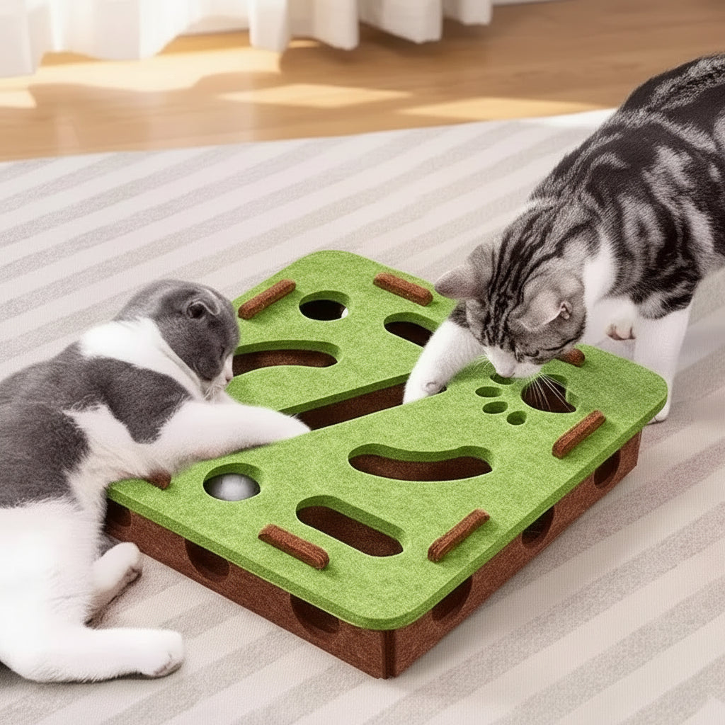 Cat Puzzle Box