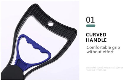 Back-Saving Pooper Scooper | Long Handle & Easy-Grip Jaw