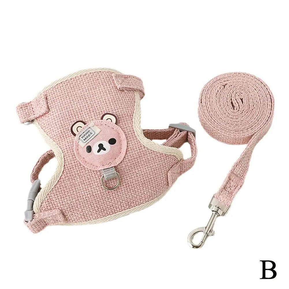 Soft-Step Comfort Vest | Breathable "No-Choke" Harness & Leash Set