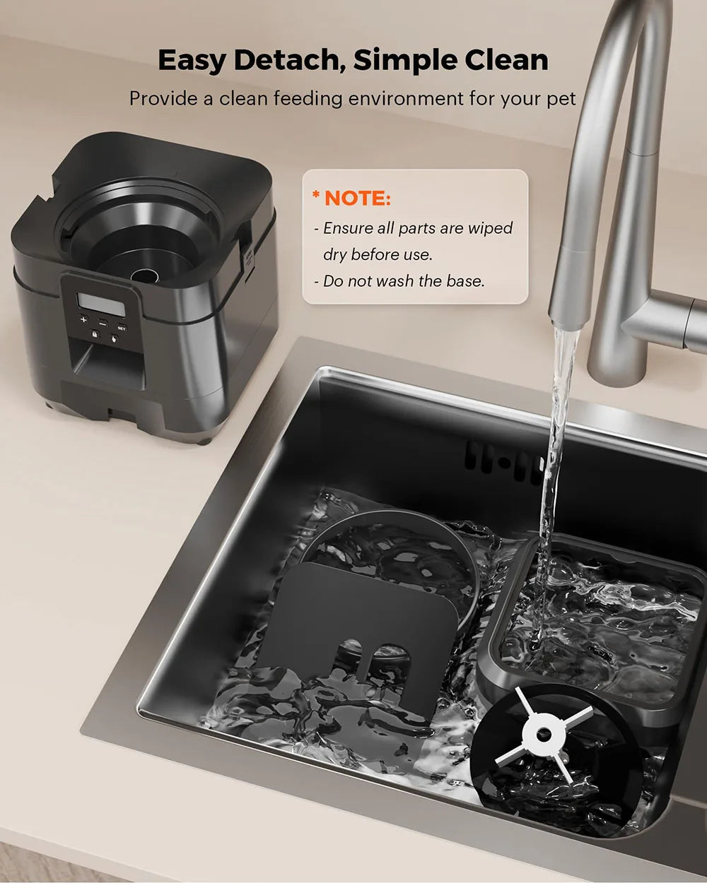 Smart-Schedule Automatic Feeder | 2L Precision Dispenser