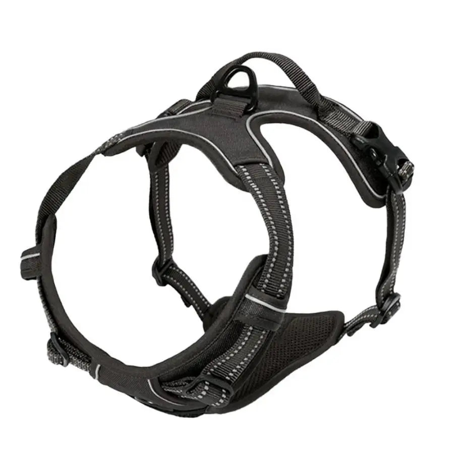 Total-Control No-Pull Harness | Heavy-Duty Reflective Comfort Vest