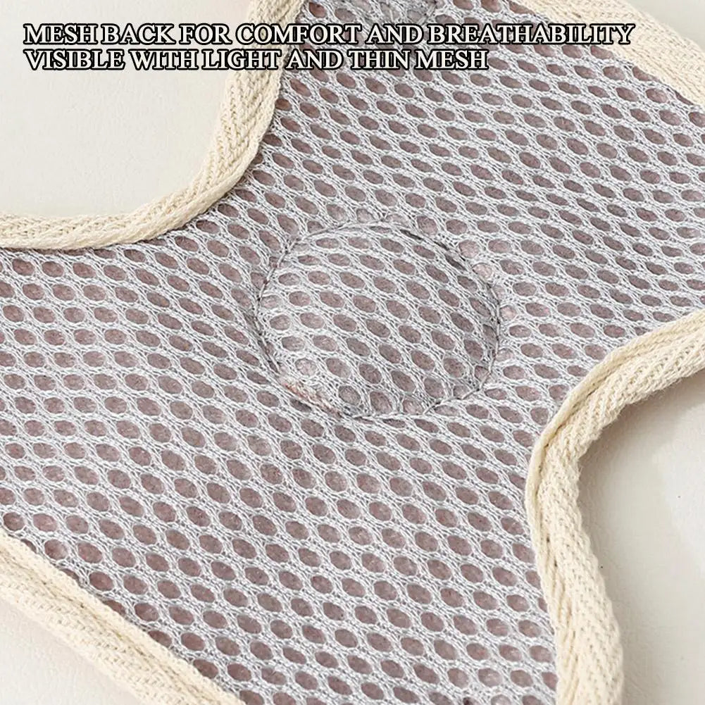 Soft-Step Comfort Vest | Breathable "No-Choke" Harness & Leash Set