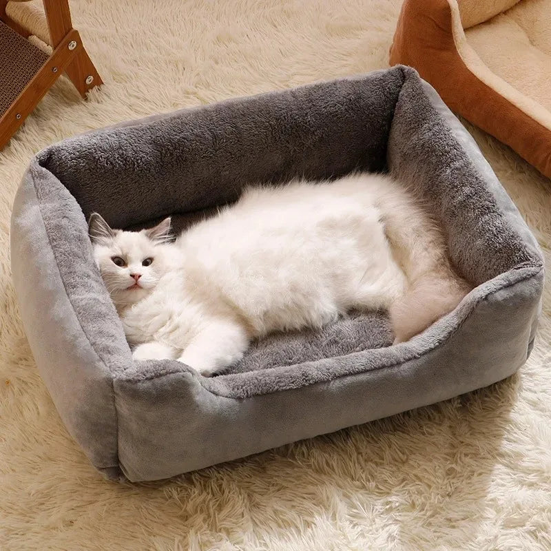 Cloud-Soft Calming Bed | Deep-Sleep Plush Sanctuary