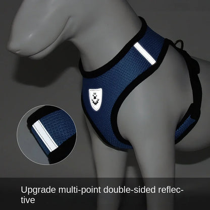 Air-Light Safety Harness | Reflective "No-Choke" Comfort Vest