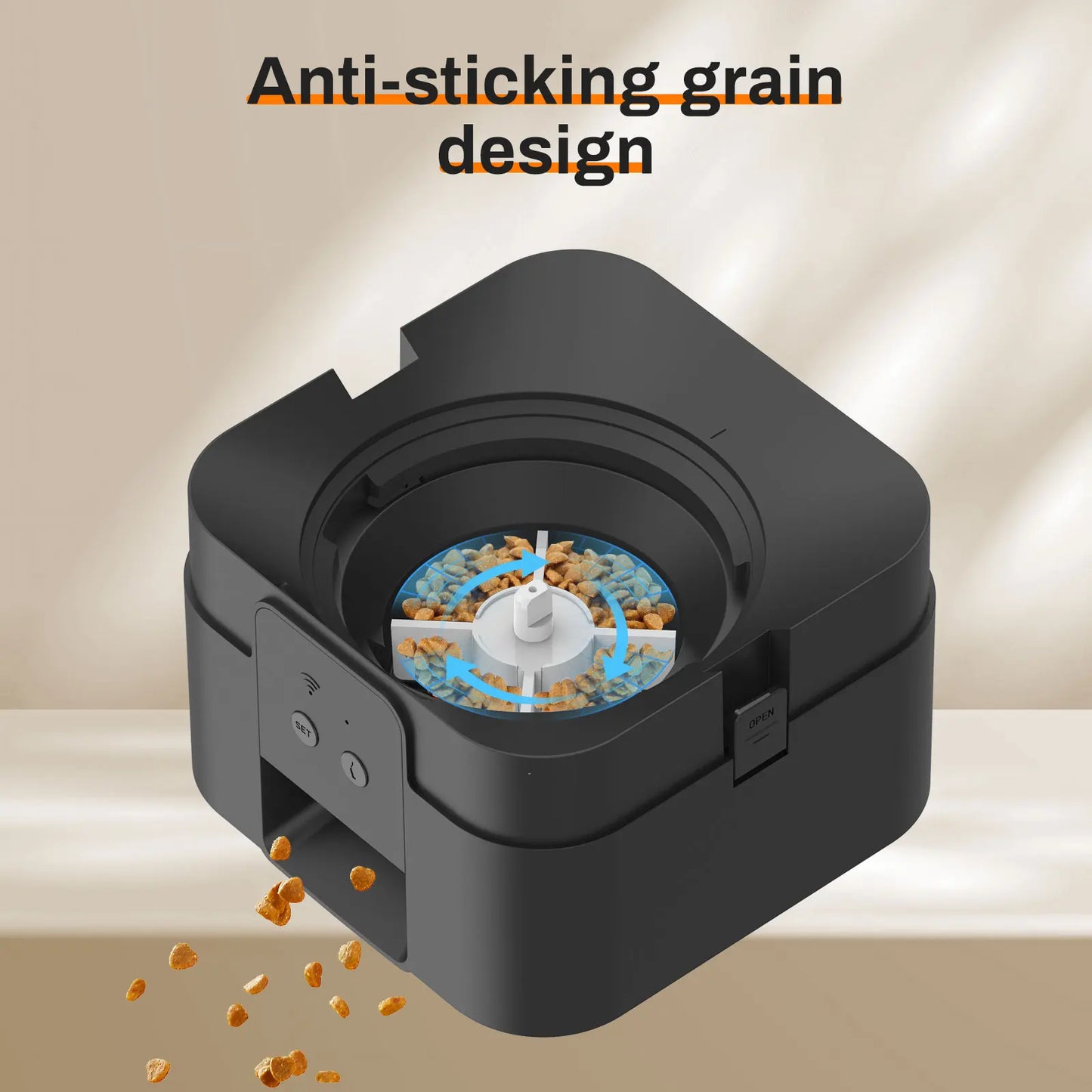 Smart-Schedule Automatic Feeder | 2L Precision Dispenser
