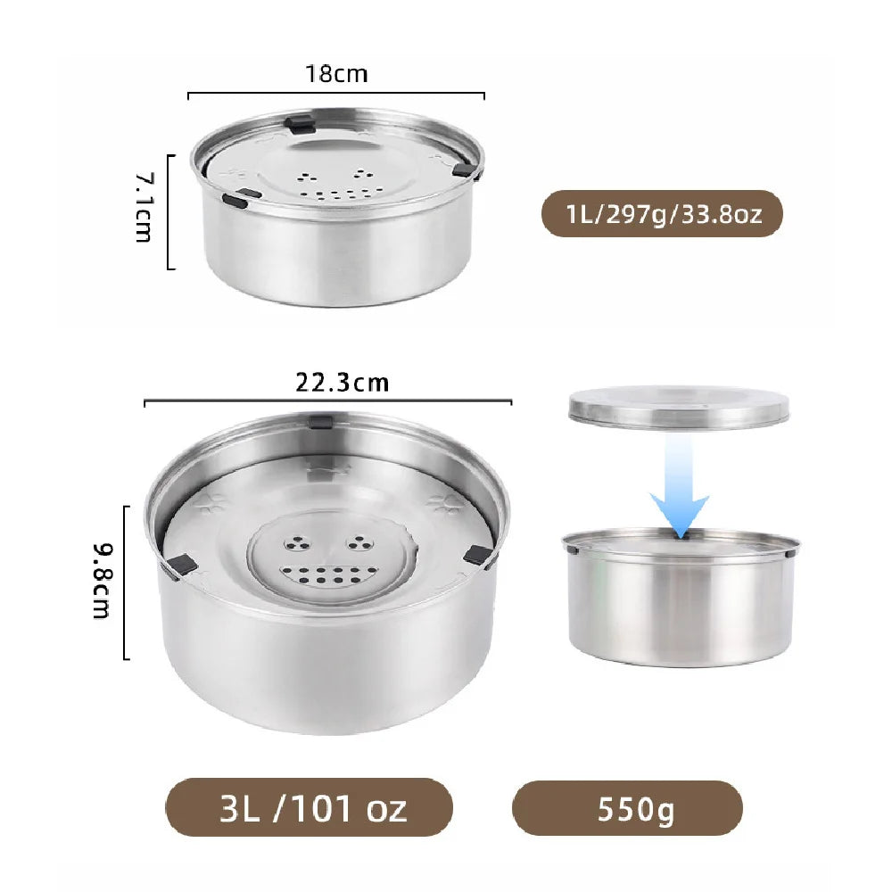 PawTails™ No-spill Floating Bowl