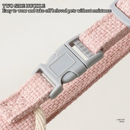 Soft-Step Comfort Vest | Breathable "No-Choke" Harness & Leash Set