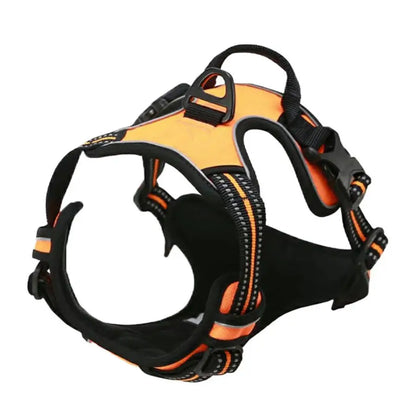 Total-Control No-Pull Harness | Heavy-Duty Reflective Comfort Vest