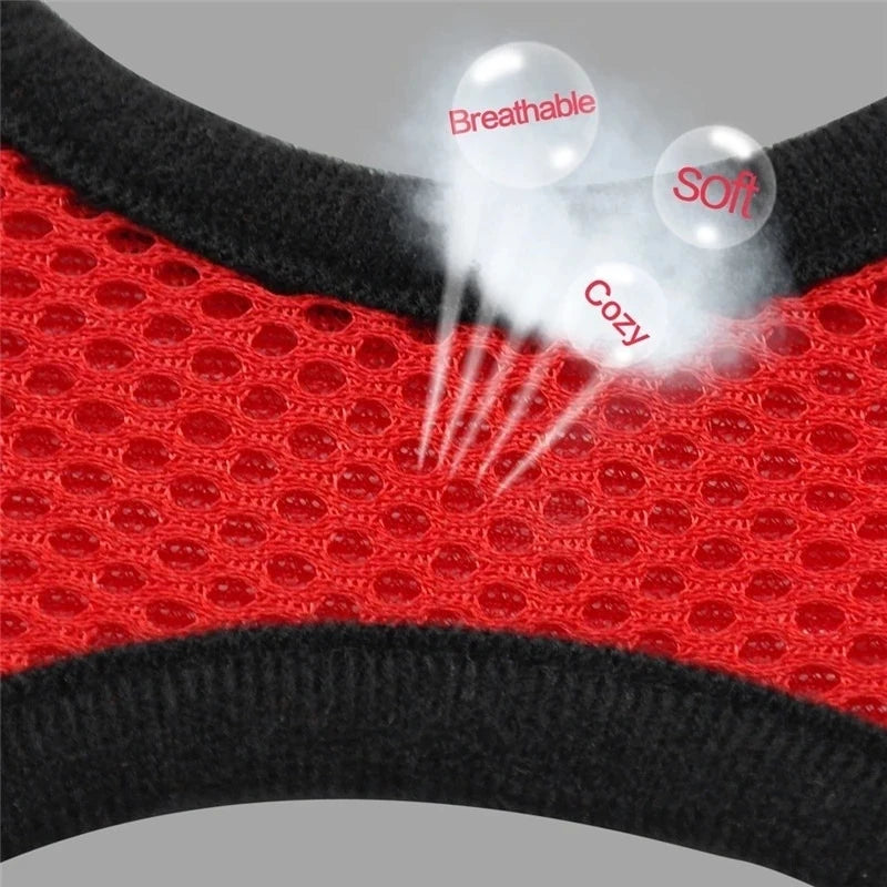 Air-Light Safety Harness | Reflective "No-Choke" Comfort Vest