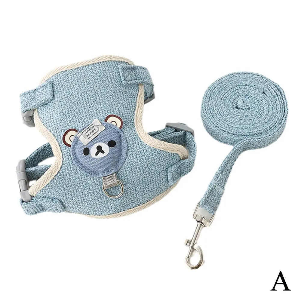 Soft-Step Comfort Vest | Breathable "No-Choke" Harness & Leash Set
