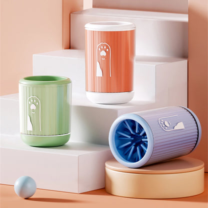 No-Scrub Paw Cleaner Cup | Gentle Deep-Clean Technology
